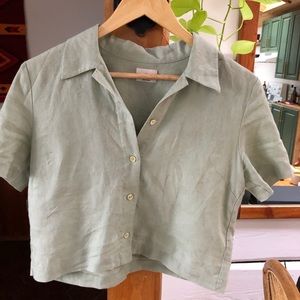 Wilfred by Aritiza Gelato Linen Shirt